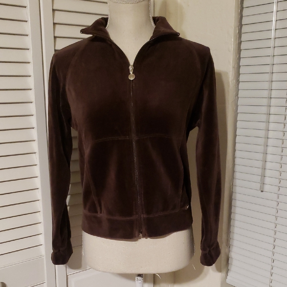 New York Laundry Brown Zip-Up Hoodie